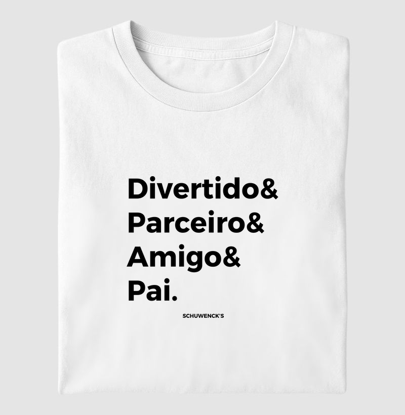 Camisa Dia dos Pais Preto