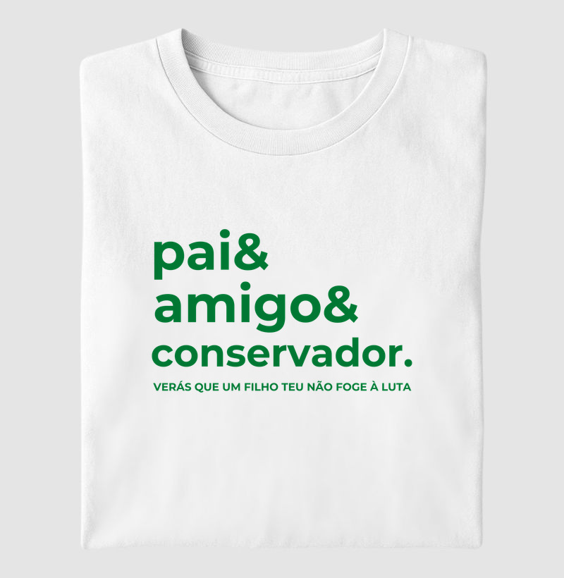 Pai& amigo& conservador.