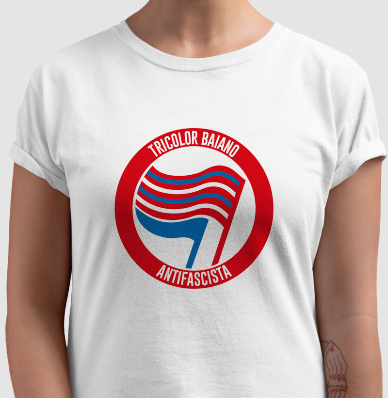 TRICOLOR BAIANO ANSTIFASCISTA - Camiseta