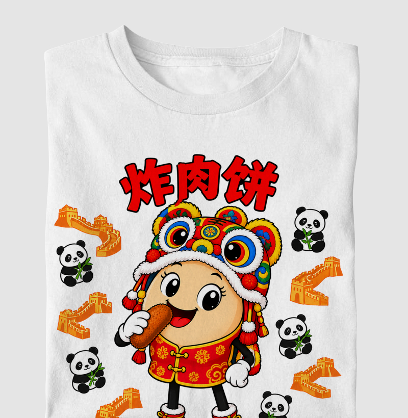 Egg Kroket - China - Camiseta Infantil