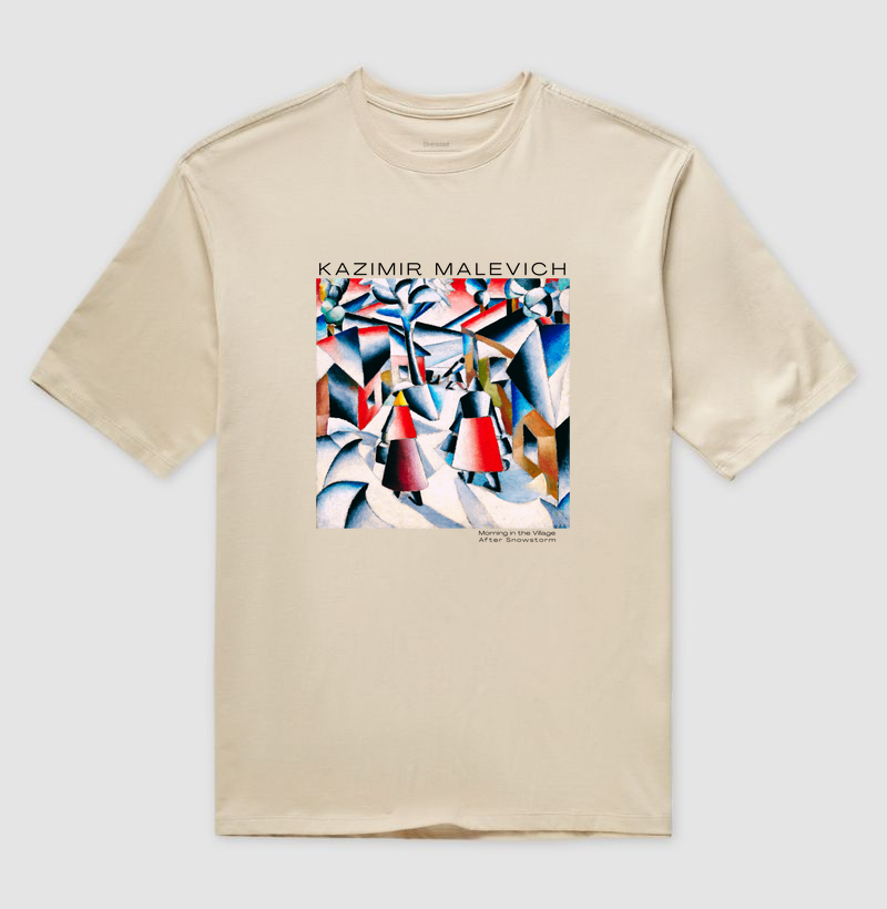 Morning in the Village after Snowstorm (1912) - Kazimir Malevich