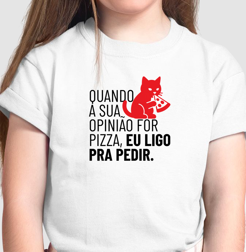 Não pedi sua opinião