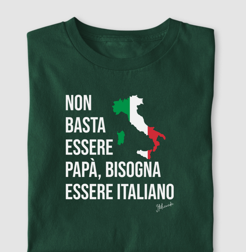 NÃO BASTA SE PAI, É PRECISO SER ITALIANO