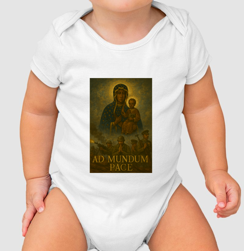 Body Infantil Ad Mundum Pace "Nossa Senhora de Częstochowa"