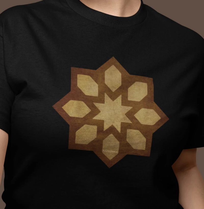 Camiseta Quadrata – Foco Mental – Estampa Radiônica Unissex