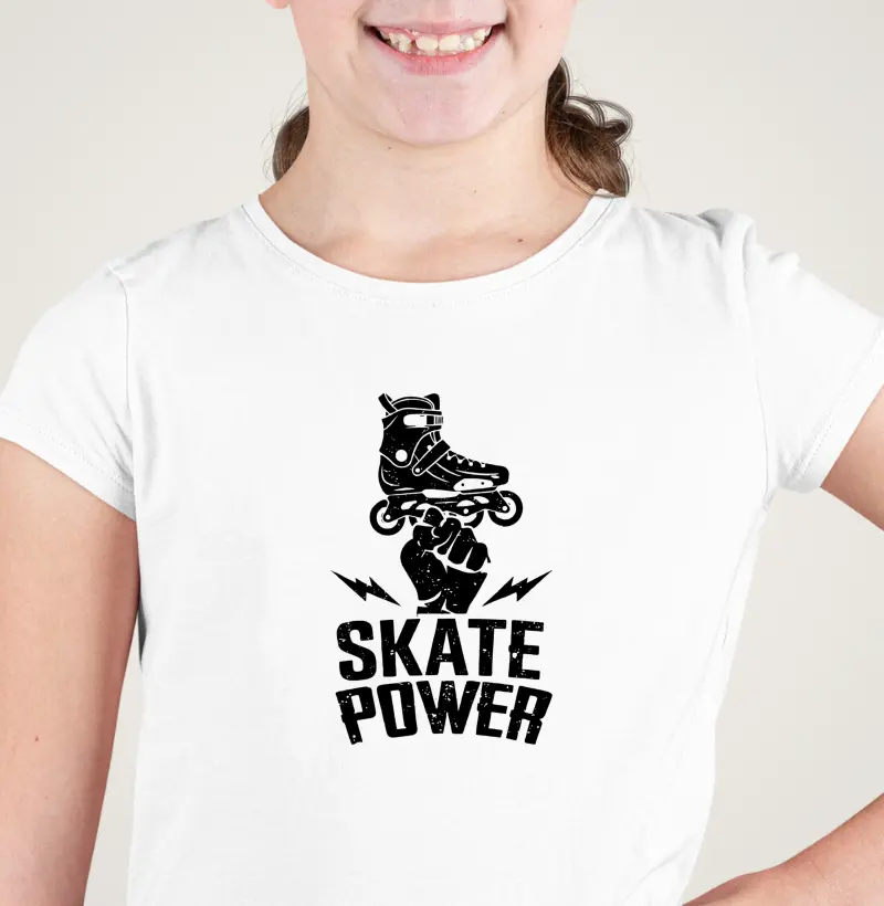 Skate power - Camiseta Infantil