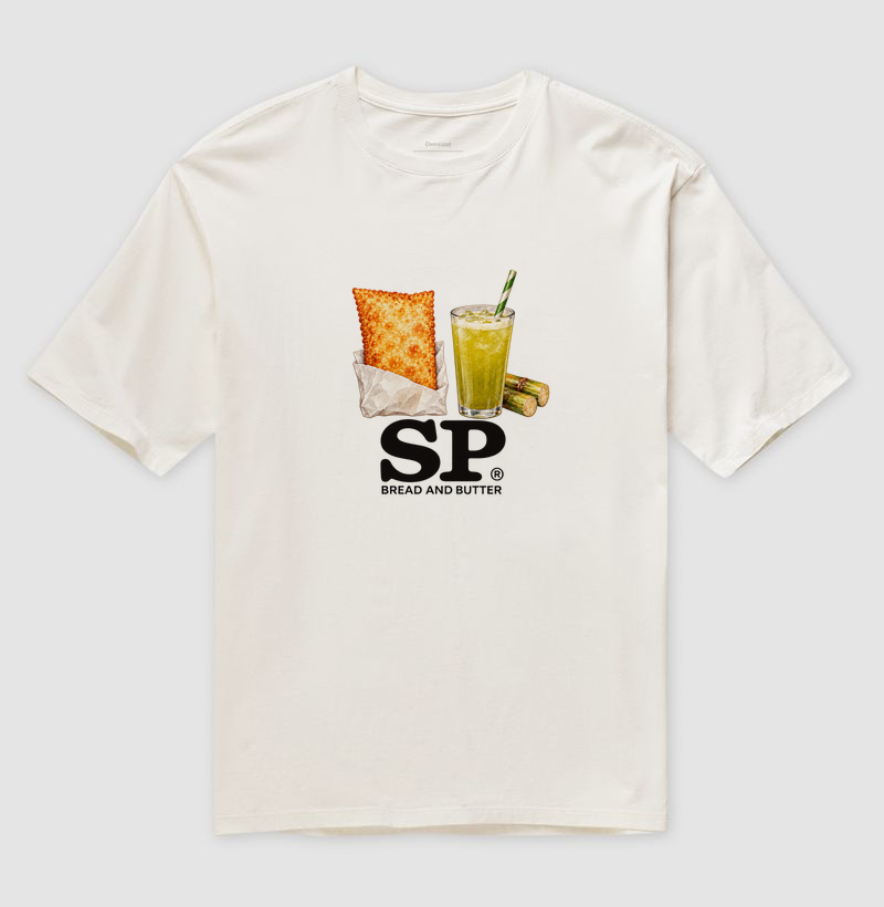 Camiseta Oversized I Love SP