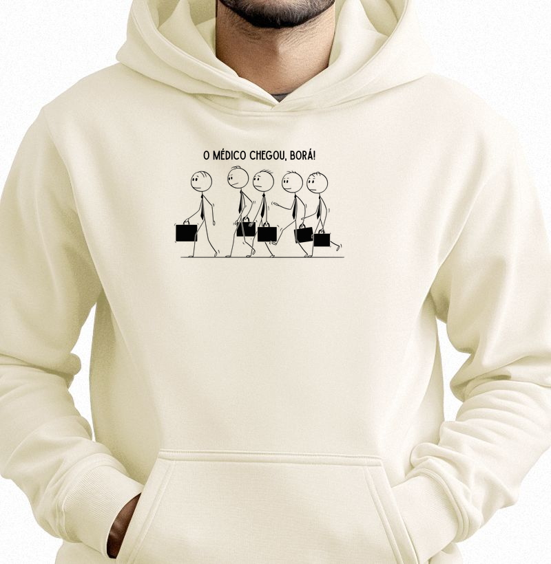 O médico chegou, borá!