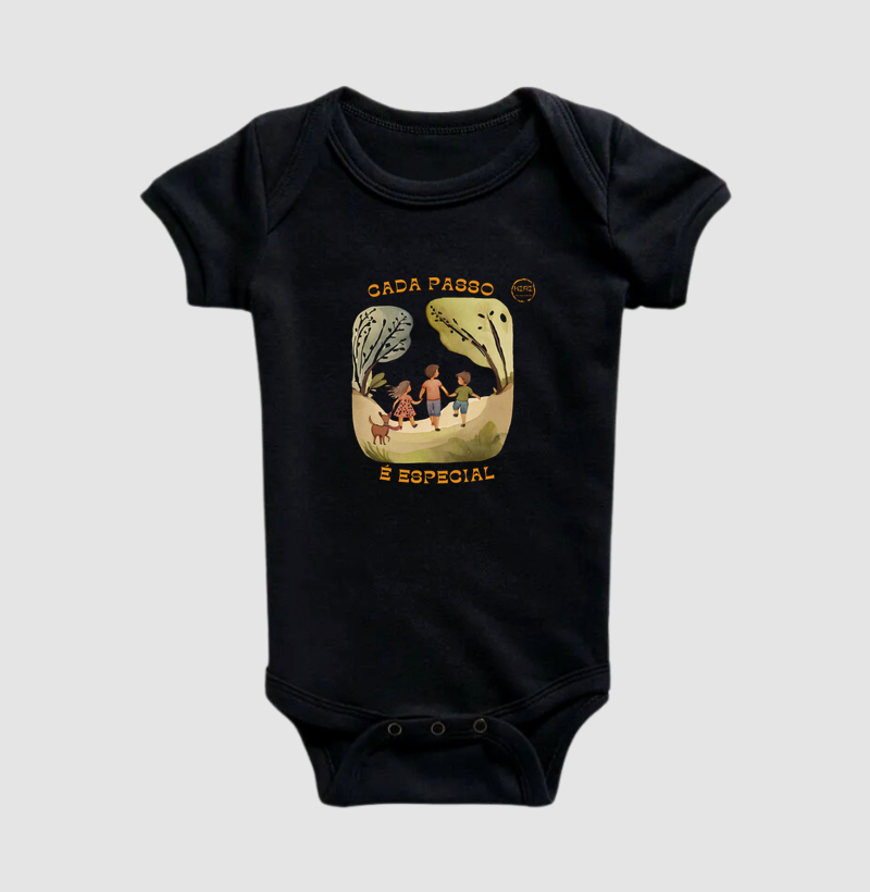 Body Infantil KIRI - Cada Passo é Especial