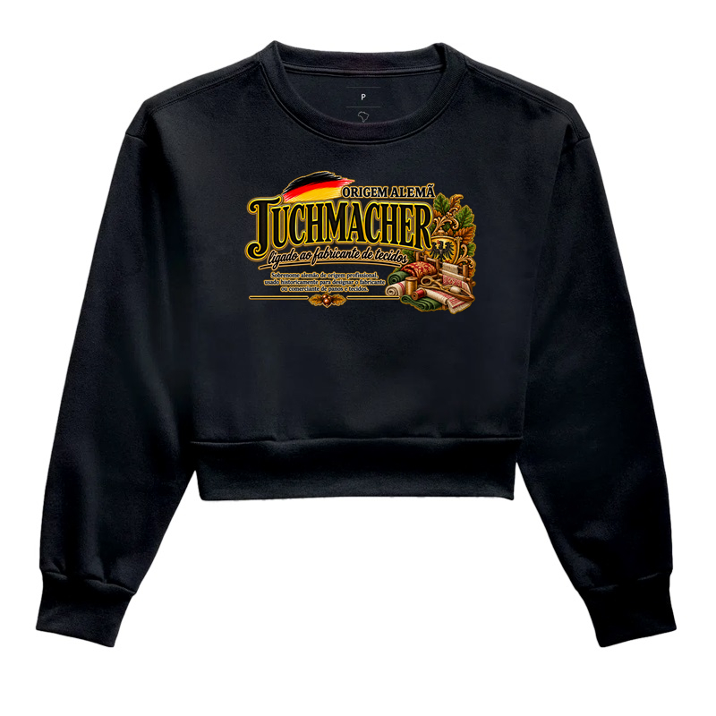 Tuchmacher  - Cropped Moletom