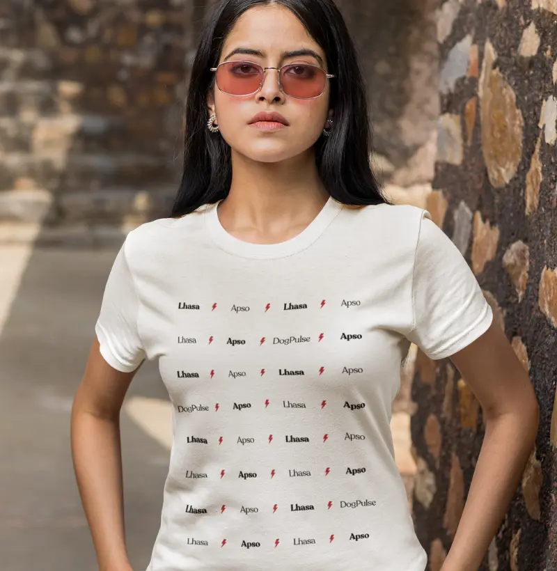 Camiseta Dog Pulse Collection Ray of Light - Lhasa Apso