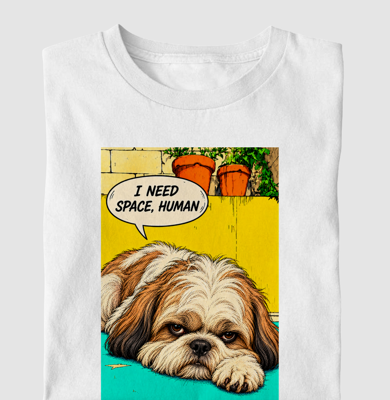 🐶💬 Shih Tzu Edition: I Need Space, Human ✨