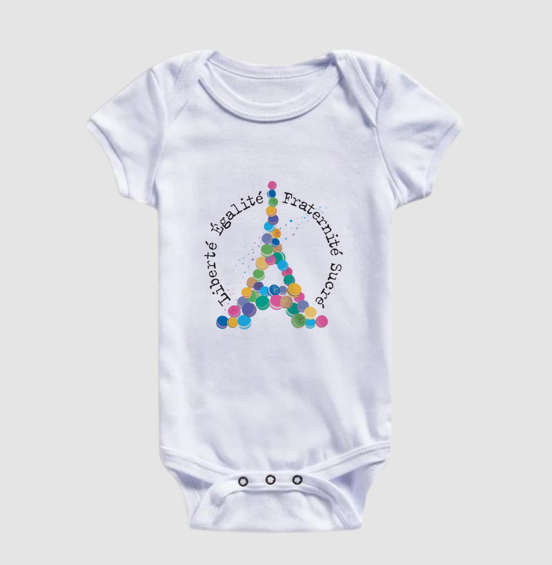 Body Infantil Macaron