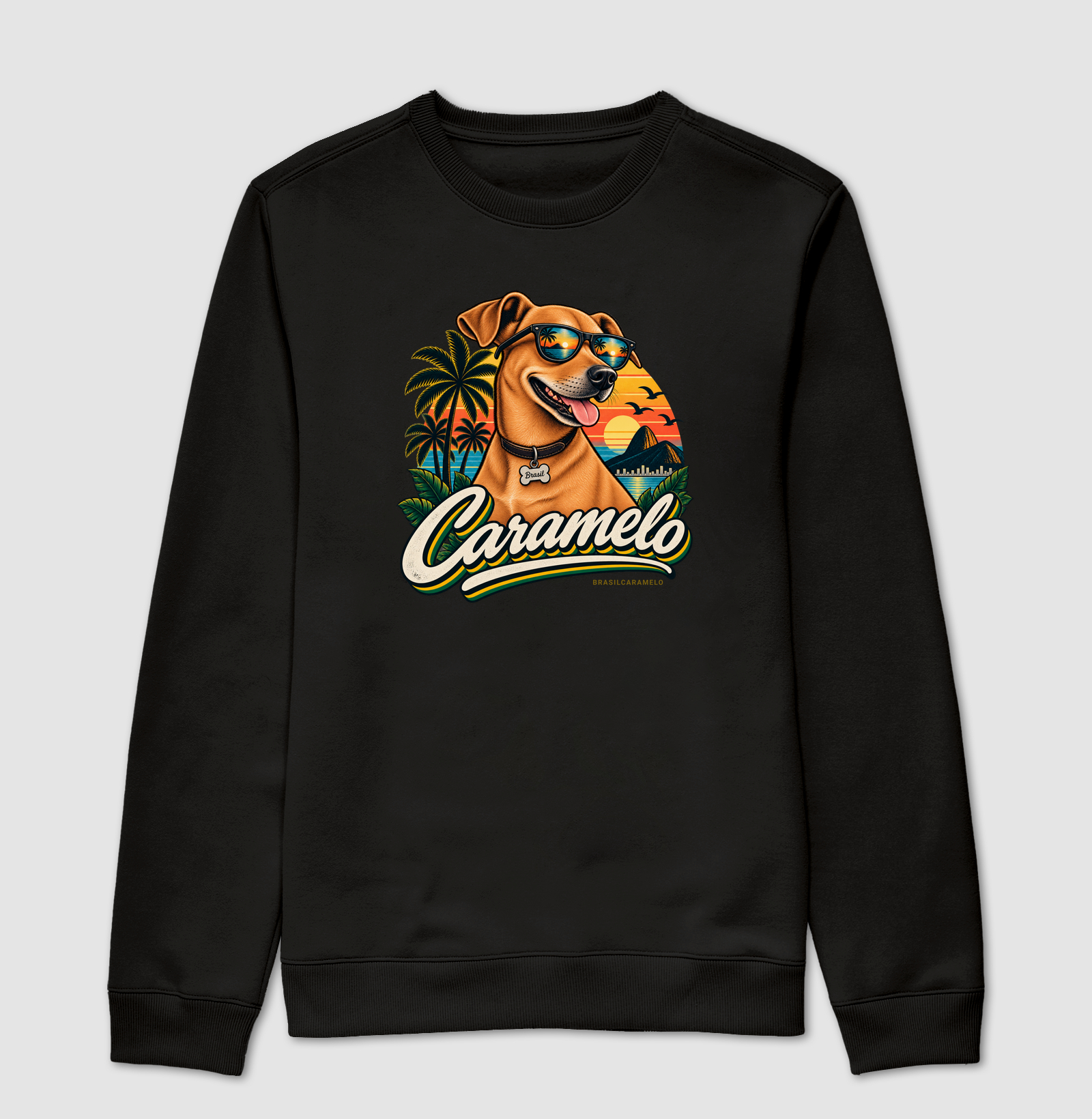 Caramelo Anos 80 - Suéter Moletom