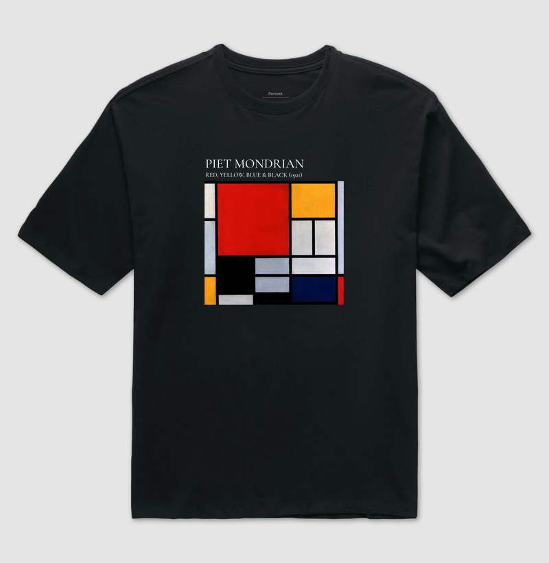 Mondrian -  Red, Yellow, Blue & Black (1921)