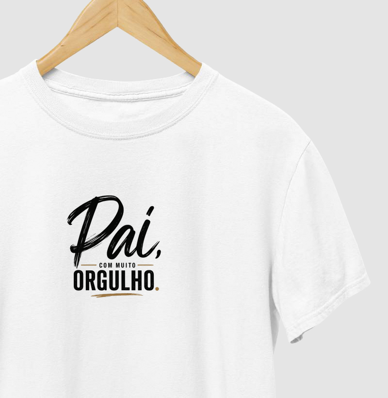 Pai, com muito orgulho.