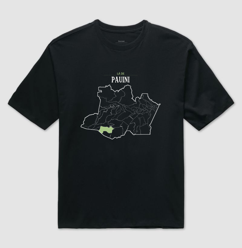 Pauini | Território AM - Camiseta Oversized