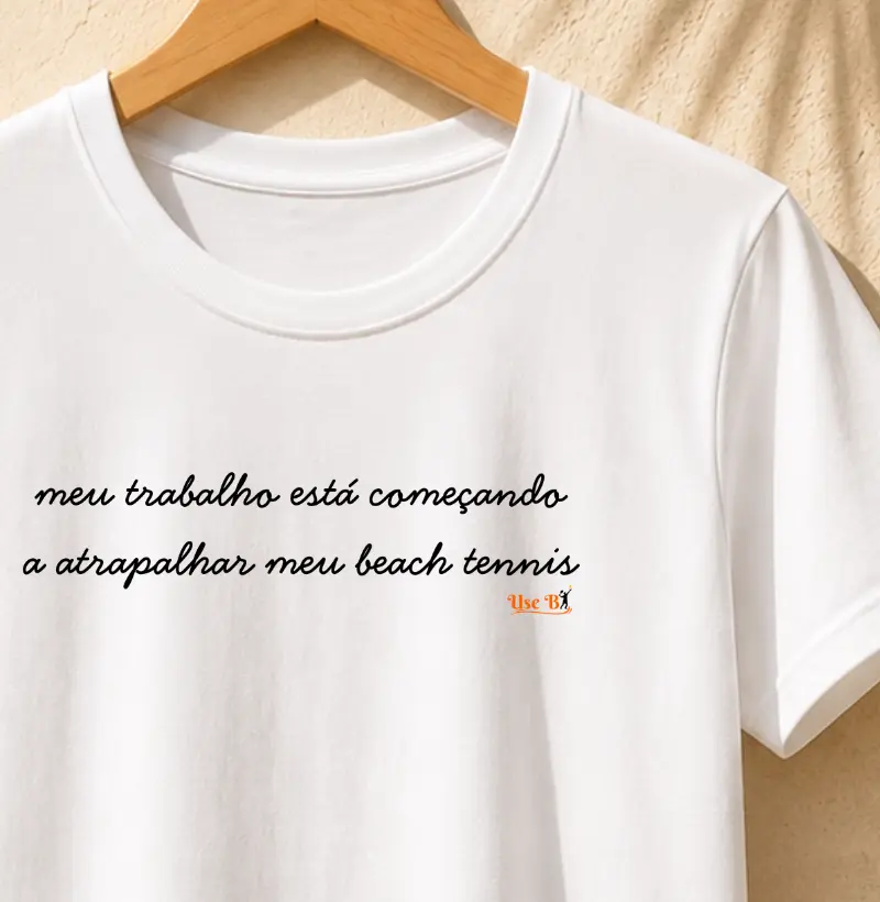 Meu trabalho está começando a atrapalhar meu beach tennis