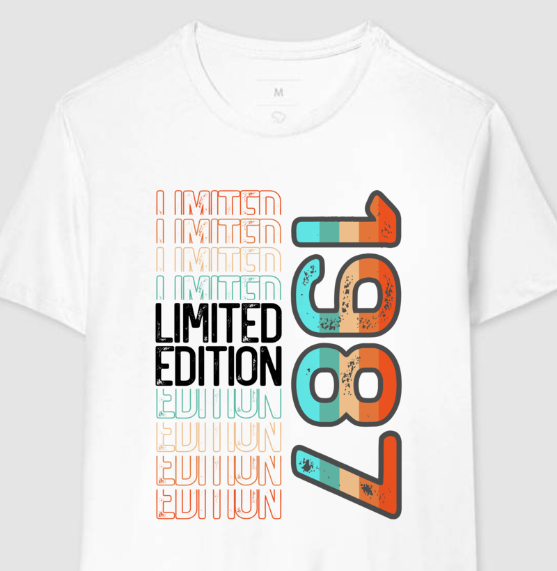 Camisa Limited Edition 1987