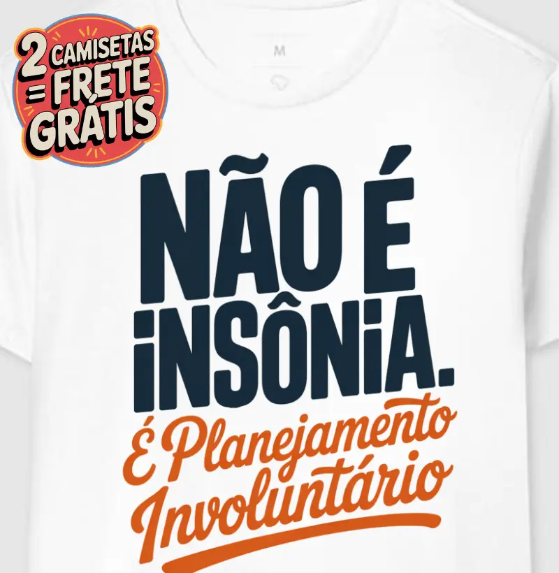 Não é insônia