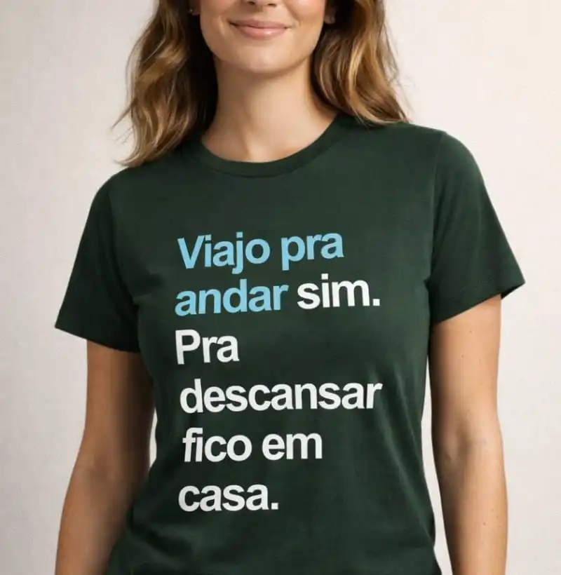 Viajo pra andar sim