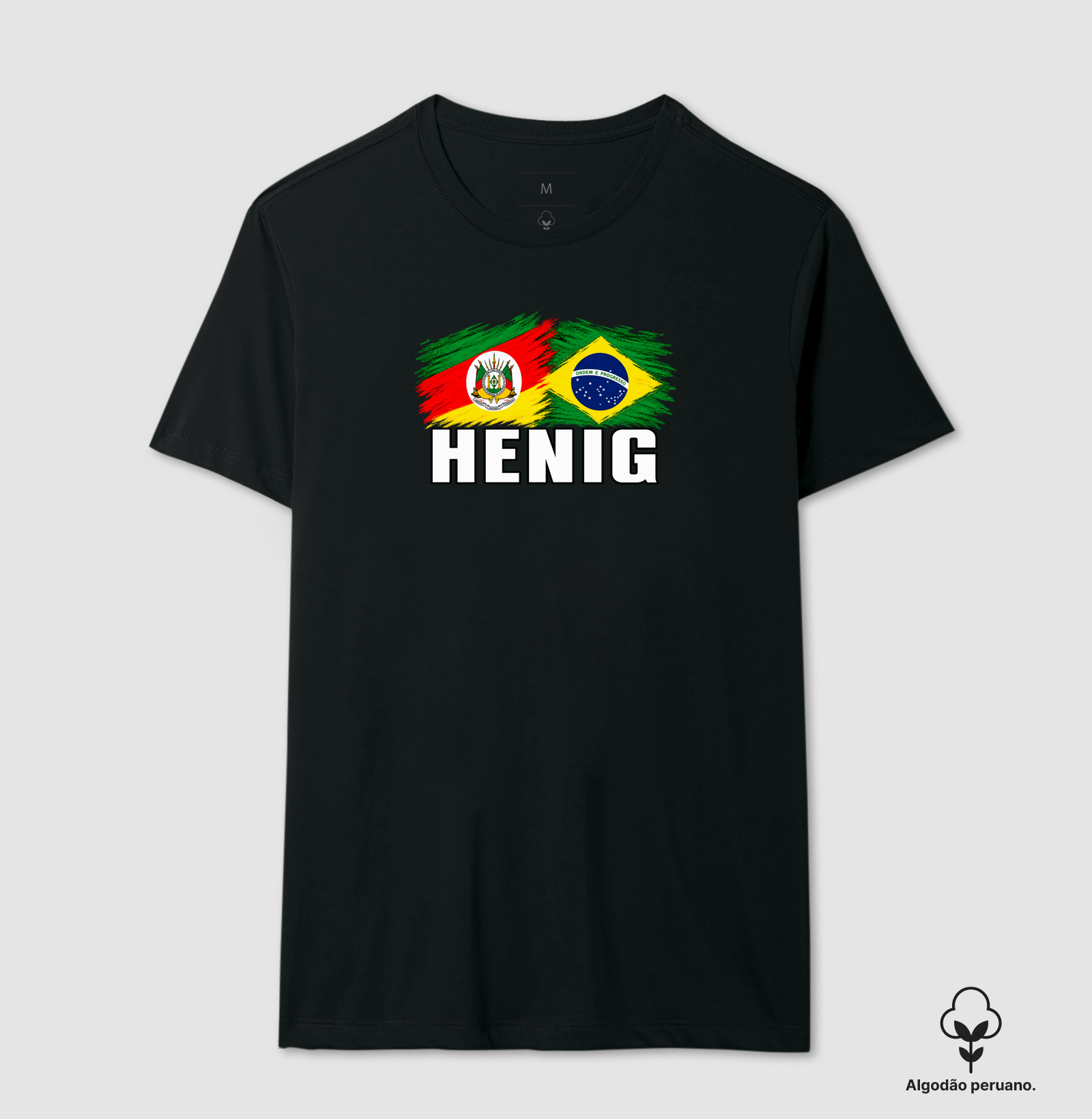 Henig  - Camiseta Algodão Peruano