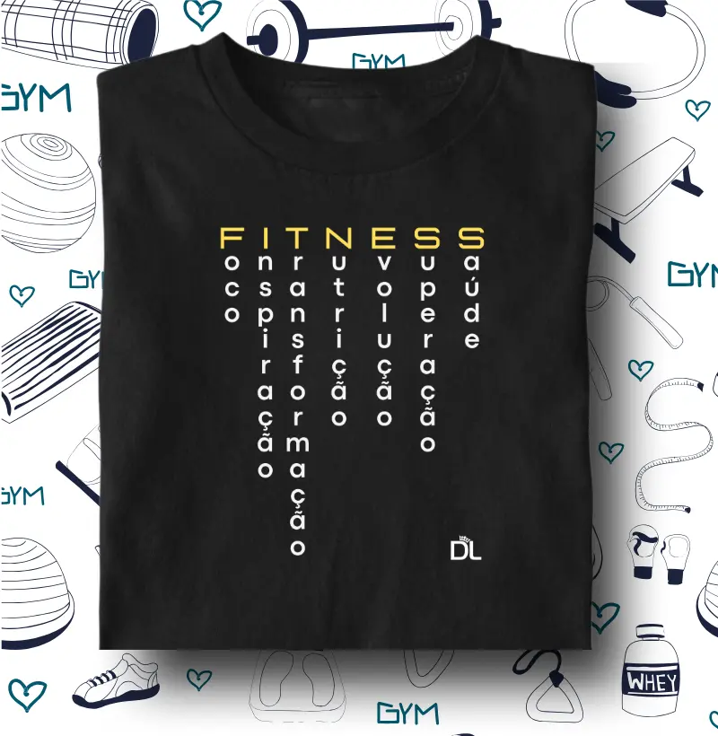 DNA Fitness - Camiseta Algodão Peruano