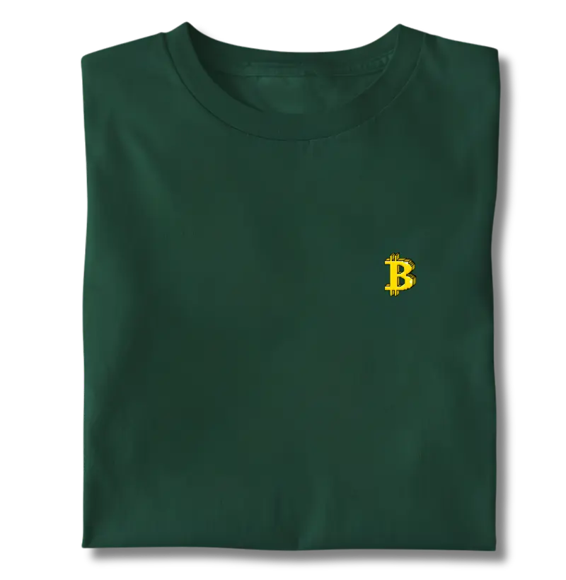 Camiseta Bitcoin Pixel Art