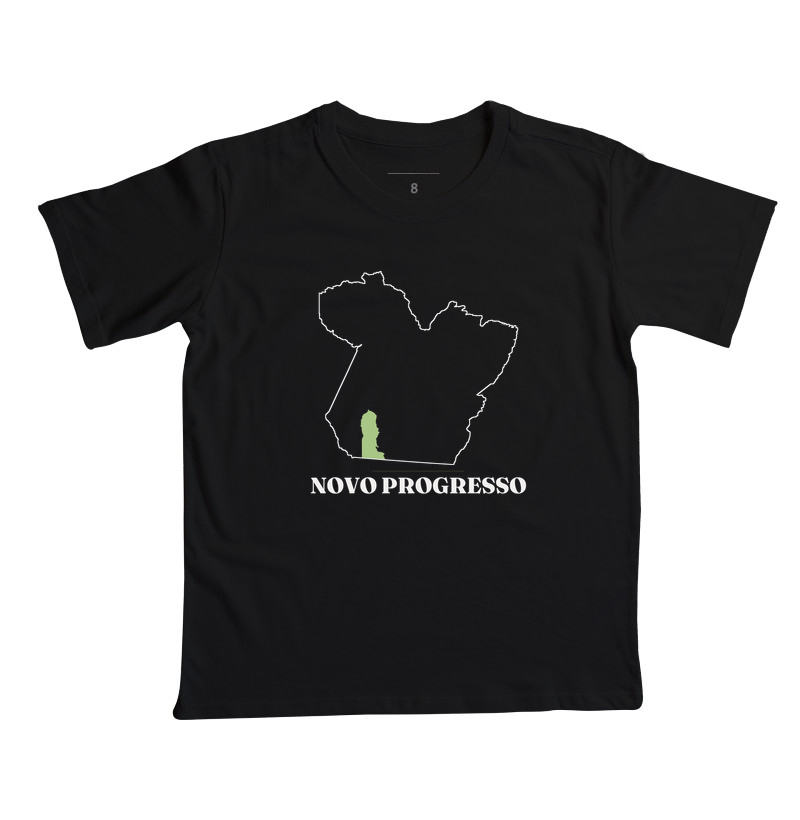Novo Progresso | Traço PA - Camiseta Infantil