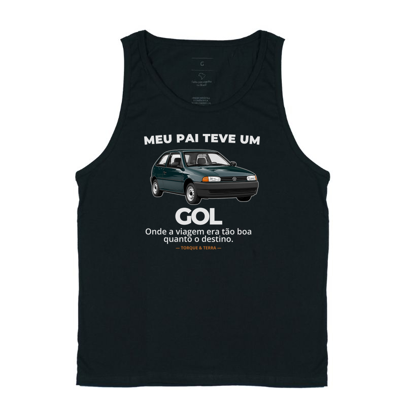 Meu pai teve uma - GOL - verde - Regata