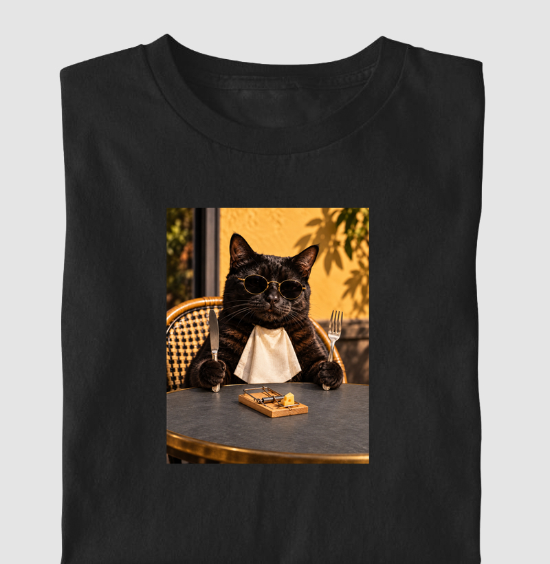 Camiseta Almoço Garantido - Camiseta