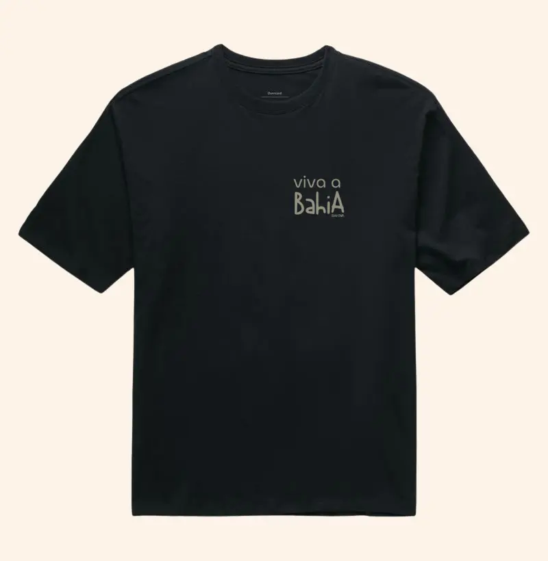 Viva a Bahia no miudinho - Camiseta Oversized