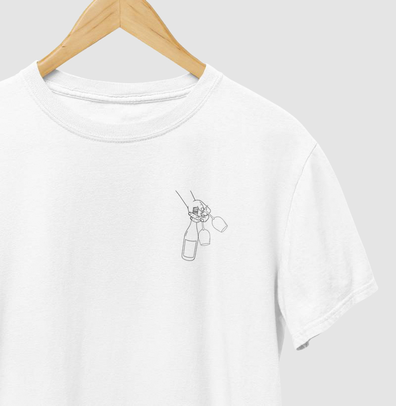 Camiseta Vinho - Minimal Wine Therapy