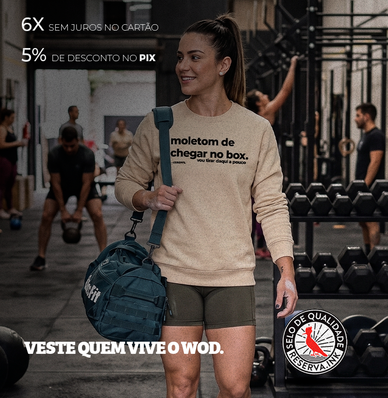 Camiseta de chegar no box