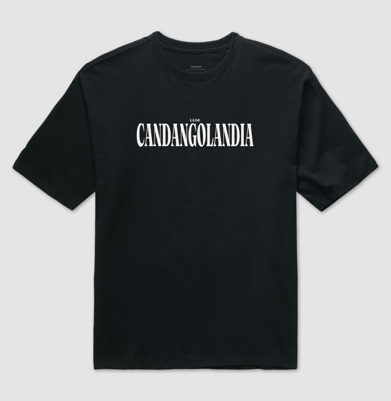 Candangolândia | Tipografia DF - Camiseta Oversized