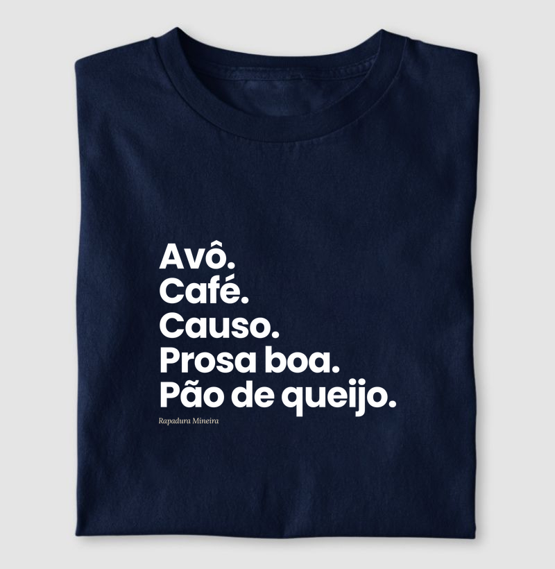 Avô. Café. Causo. Prosa boa. Pão de queijo.