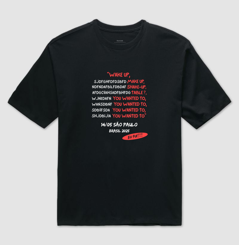 WAKE UP - 14/05 SÃO PAULO