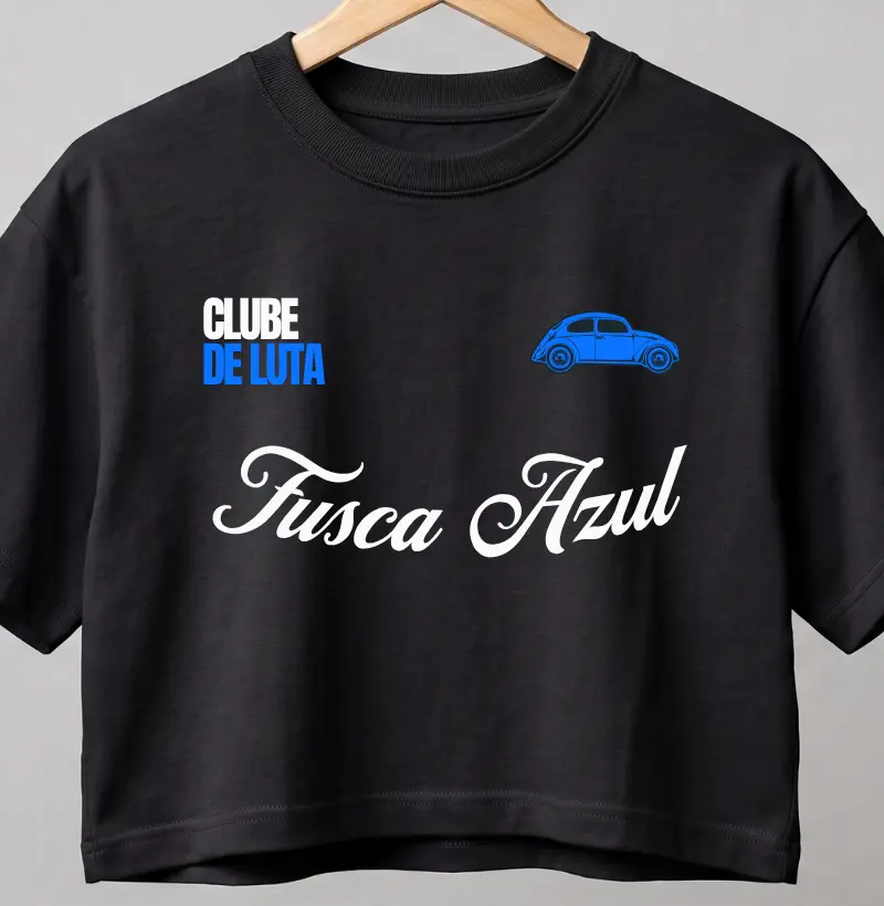 Fusca Azul - Cropped