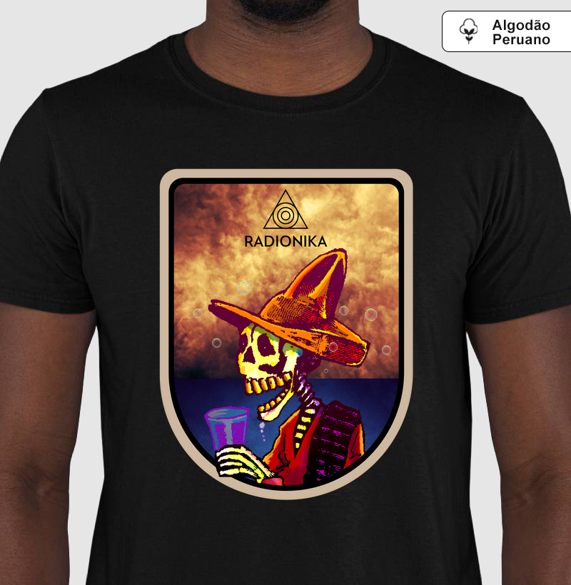 Camiseta Café Umbral | Brinde à Ancestralidade | Algodão Peruano
