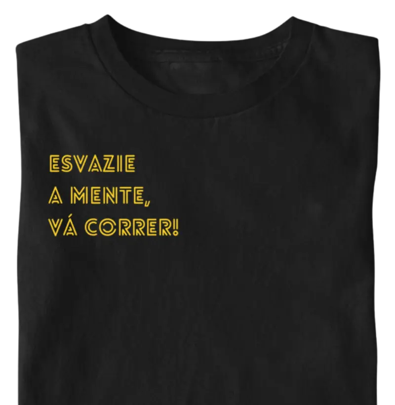 Esvazie a mente, vá correr