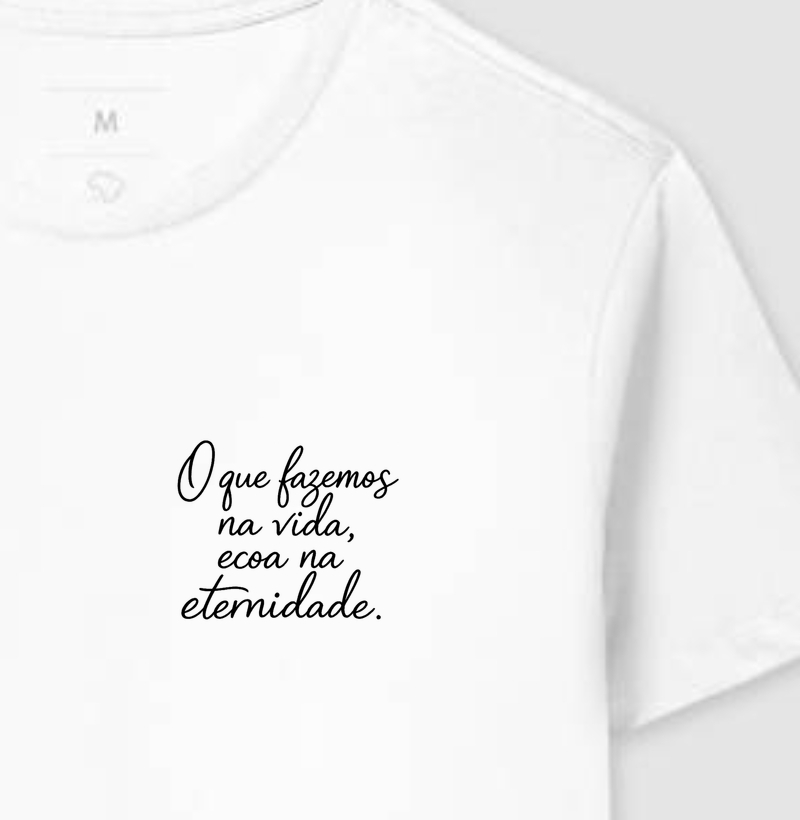 O que fazemos na vida ecoa na eternidade - Gladiador