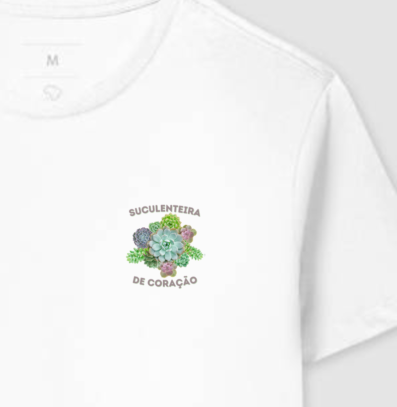 Suculenteira de coração