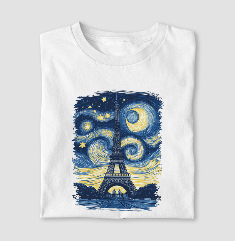 Camiseta Paris Azul