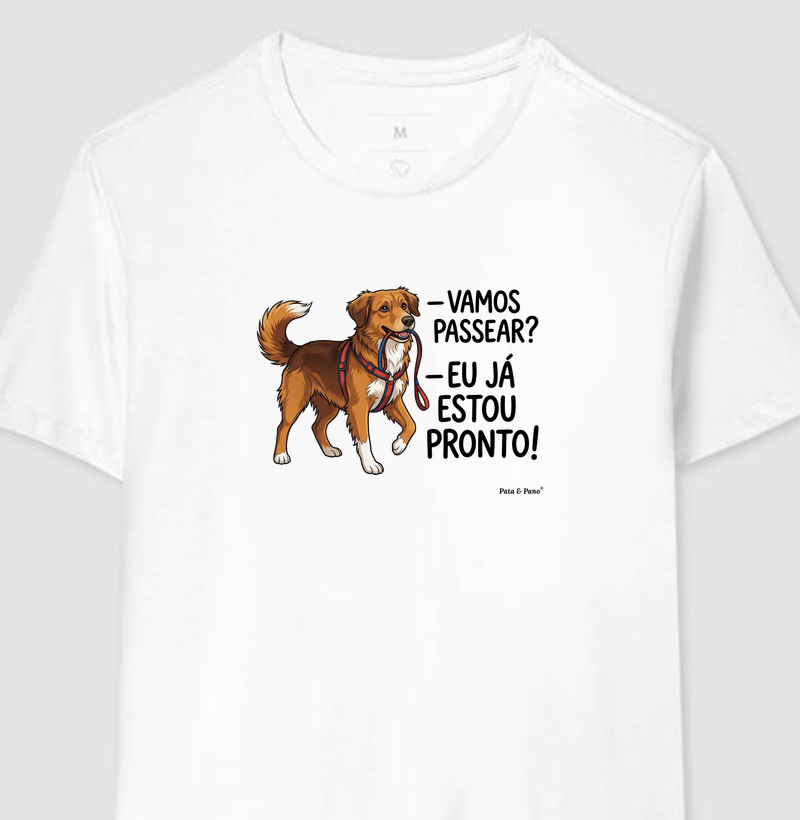 CAMISETA NOSSO MASCOTE PASSEAR 