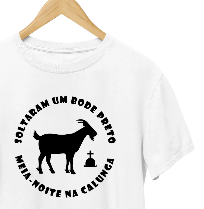 SOLTARAM UM BODE PRETO