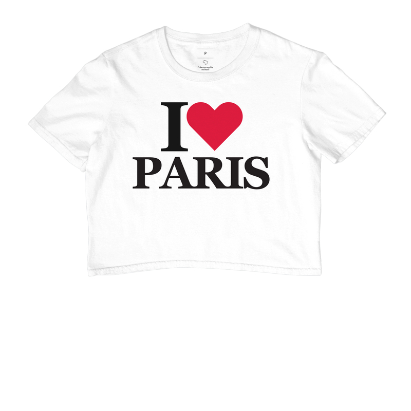 Camiseta Viagem - I Love Paris