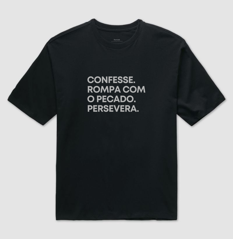 confesse. rompa com o pecado