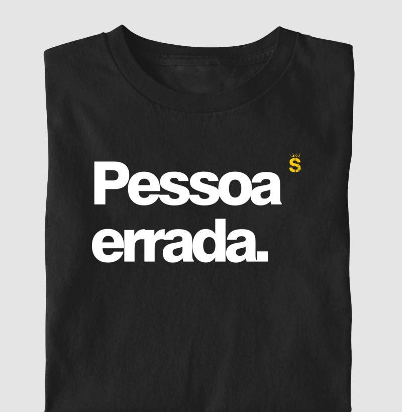 Pessoa errada
