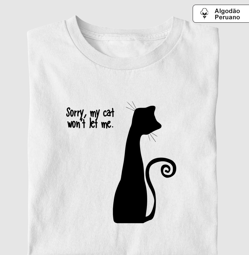 Sorry, meu gato não deixa
