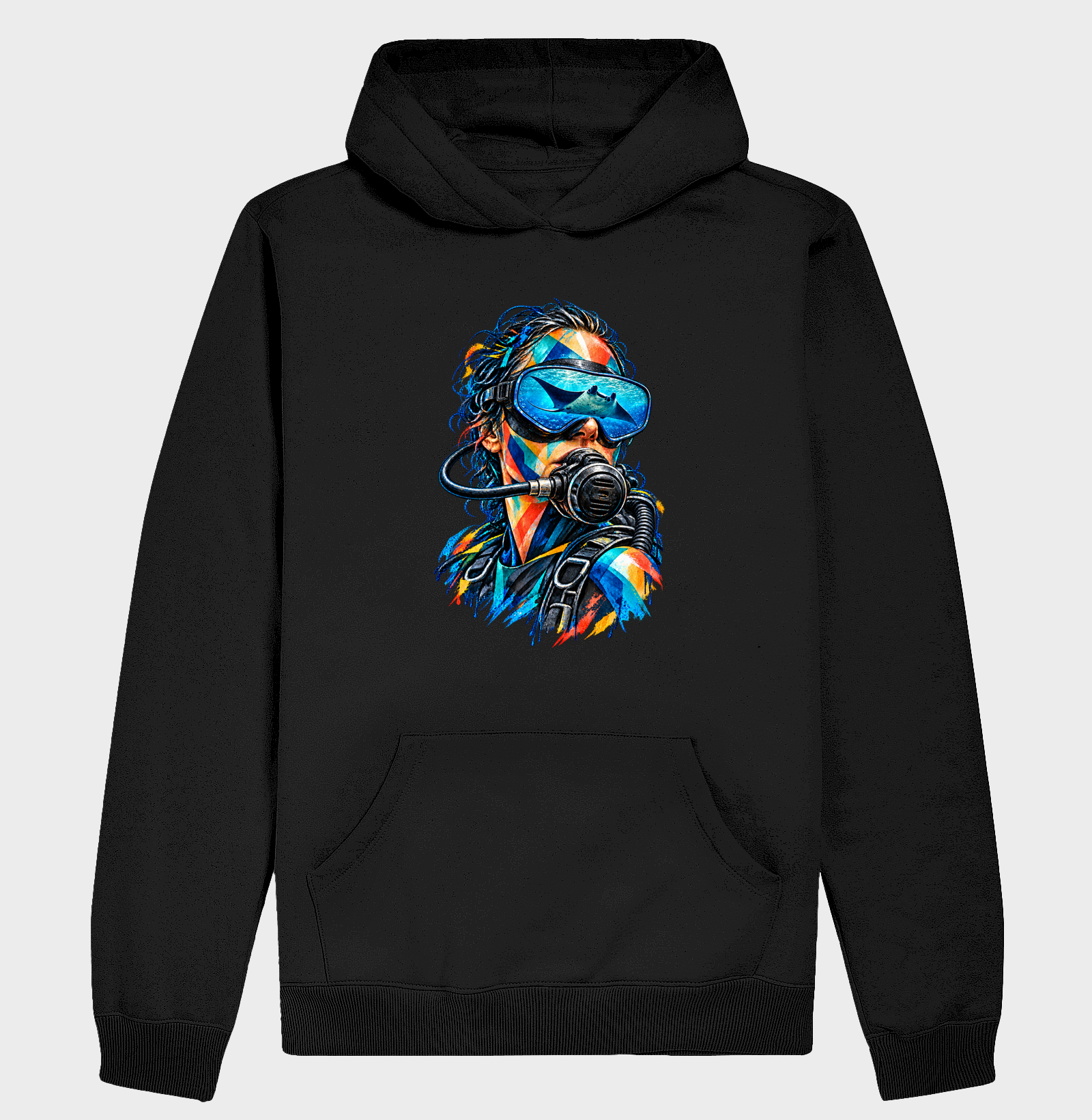 O Oceano no Olhar - Hoodie Moletom
